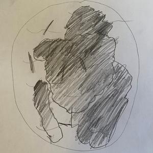 This is a drawing of Egusi soup.