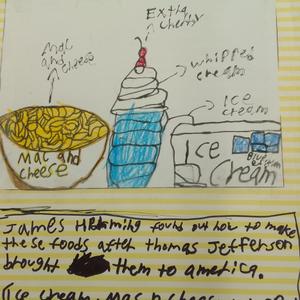 James foods he learned how to make.