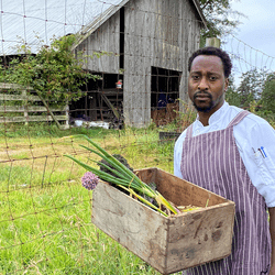 Chef Marq Hayes, Orcas Island, WA.