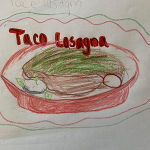 This image is a taco lasagna.