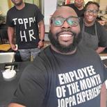 Joppa, Robert and staff on opening day