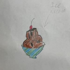 My picture is ice cream.