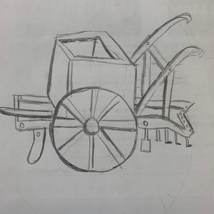 This is an image a corn planter.